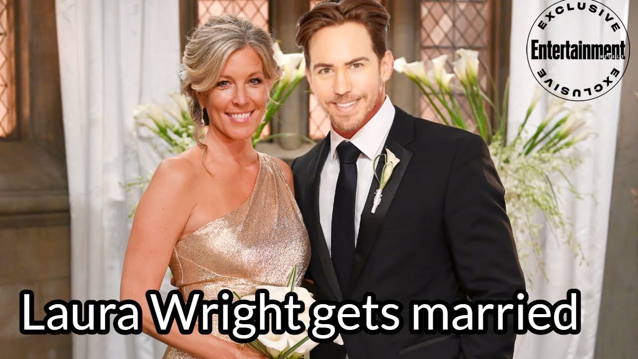 Bombshell News! Laura Wright and Wes Ramsey get married, Peter is ...